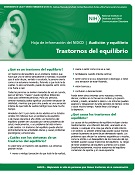 Trastornos del equilibrio (Balance Disorders)
