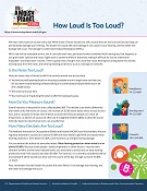 How Loud Is Too Loud?
